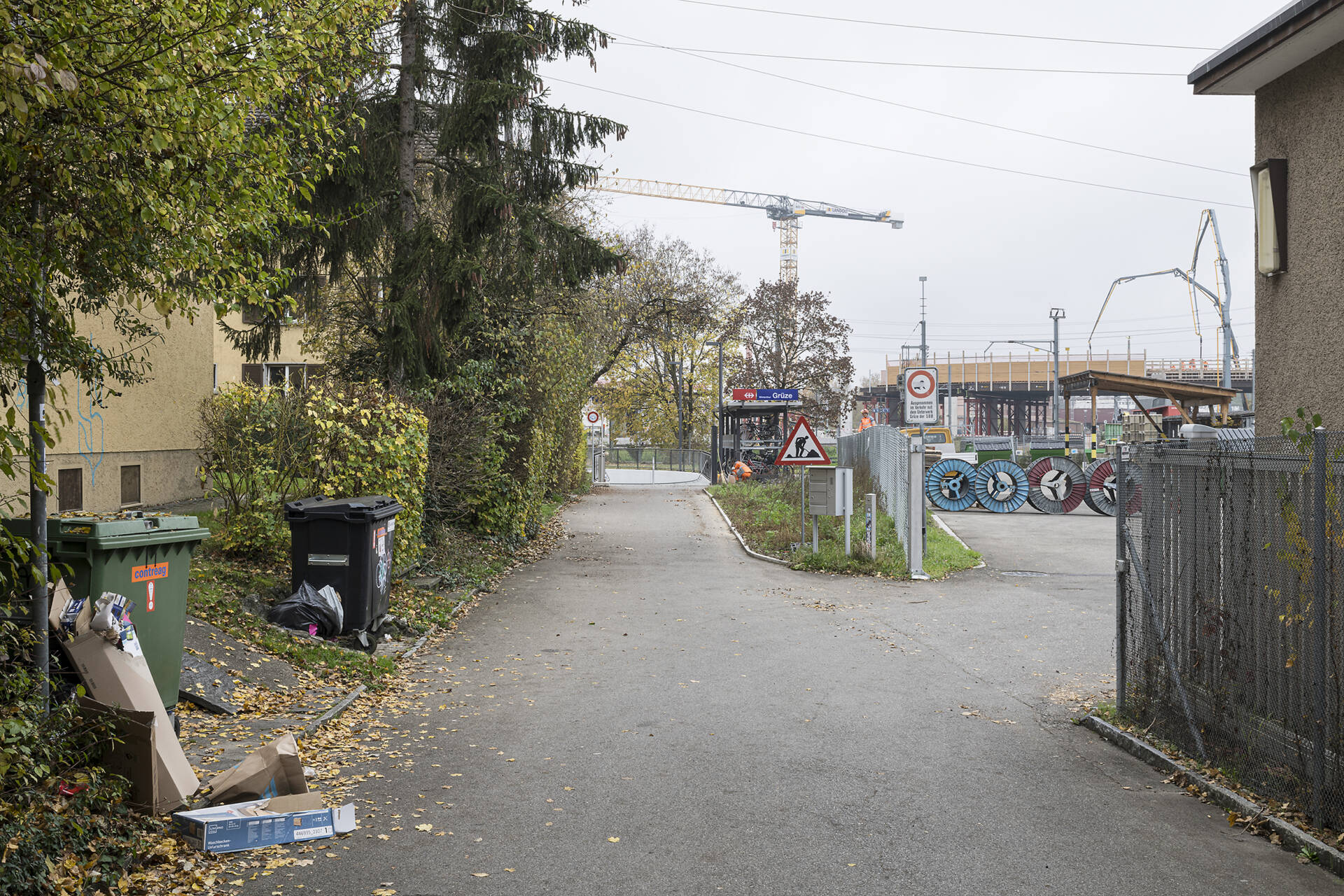 Fotografische Langzeitbeobachtung Grüze, Winter 2025