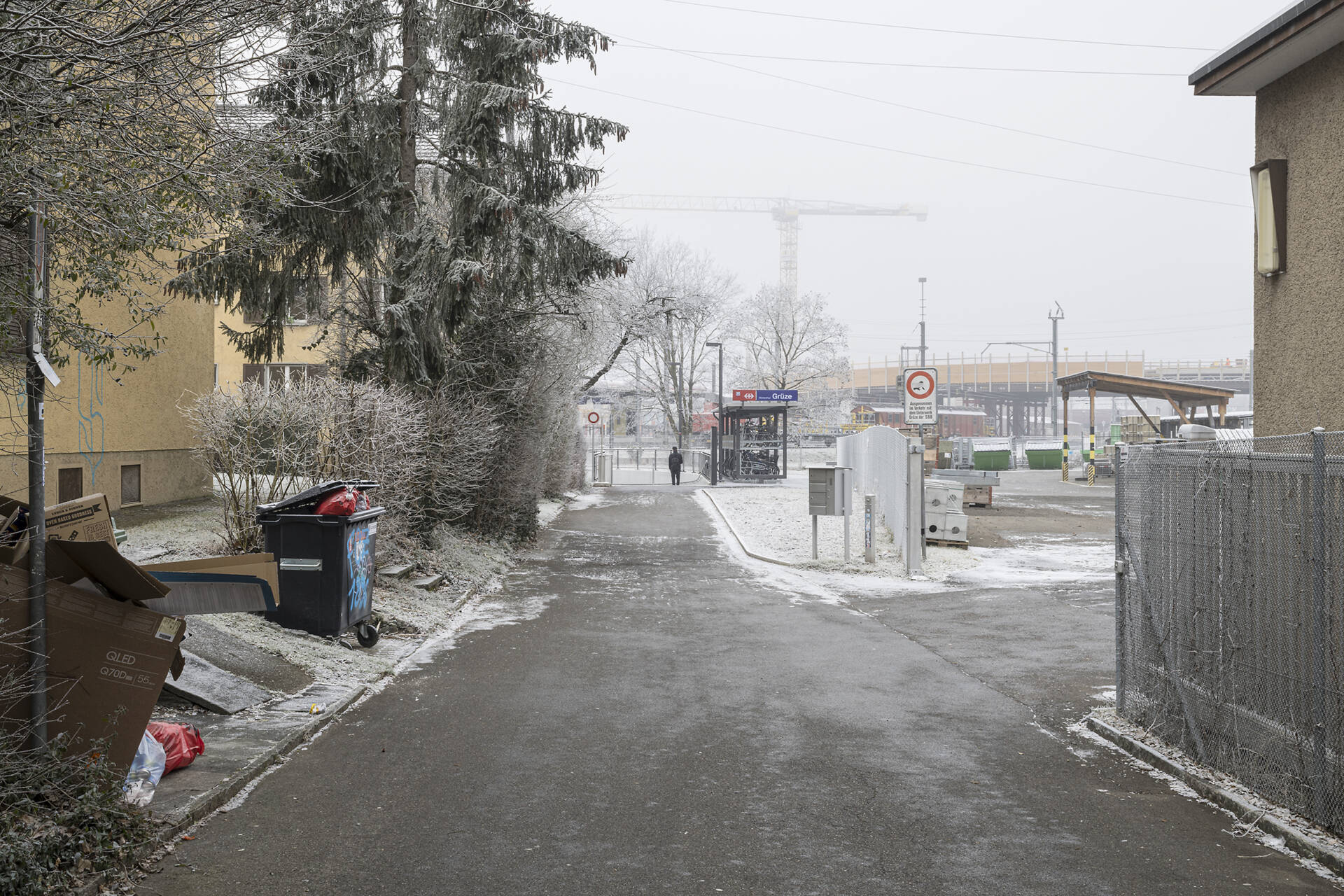 Fotografische Langzeitbeobachtung Grüze, Winter 2025