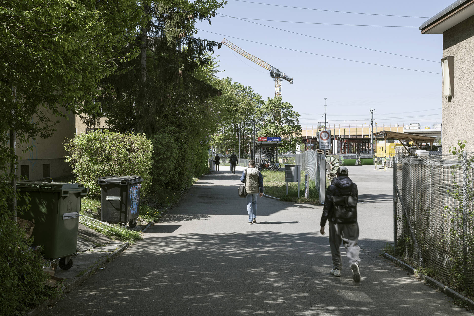 Fotografische Langzeitbeobachtung Grüze, Winter 2025