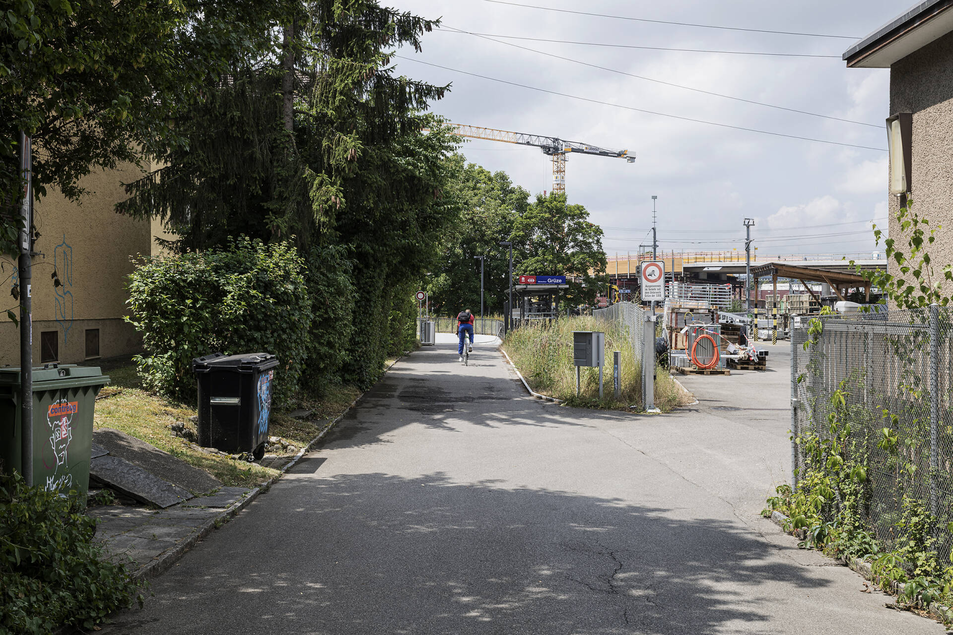 Fotografische Langzeitbeobachtung Grüze, Winter 2025