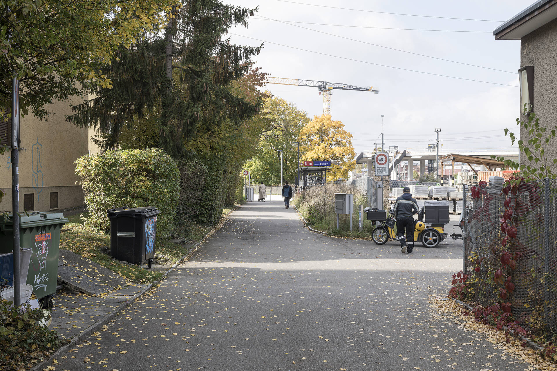 Fotografische Langzeitbeobachtung Grüze, Winter 2025