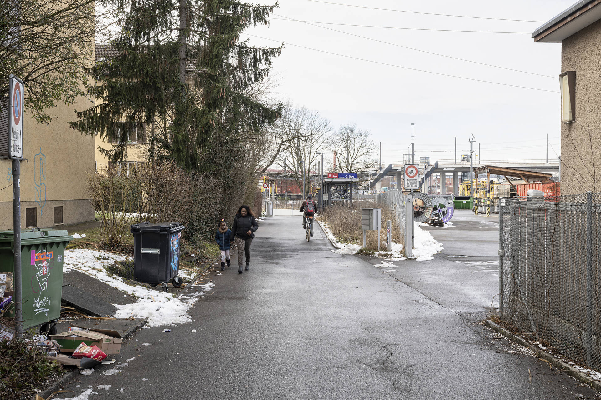 Fotografische Langzeitbeobachtung Grüze, Winter 2025