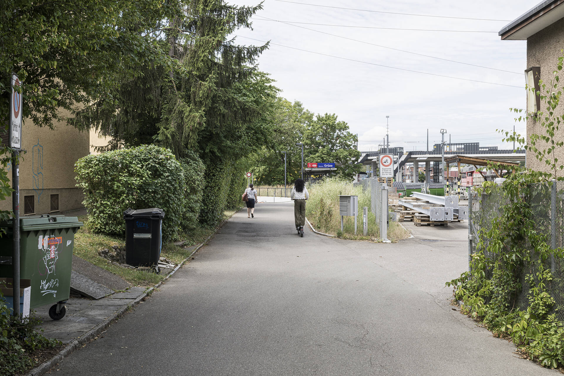 Fotografische Langzeitbeobachtung Grüze, Winter 2025