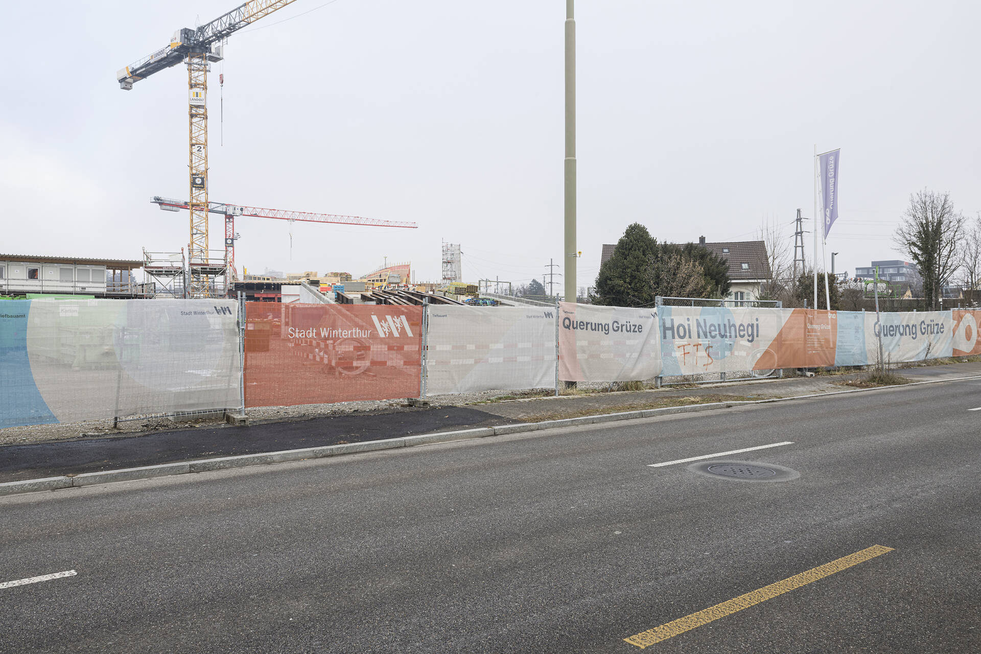 Fotografische Langzeitbeobachtung Grüze, Winter 2025