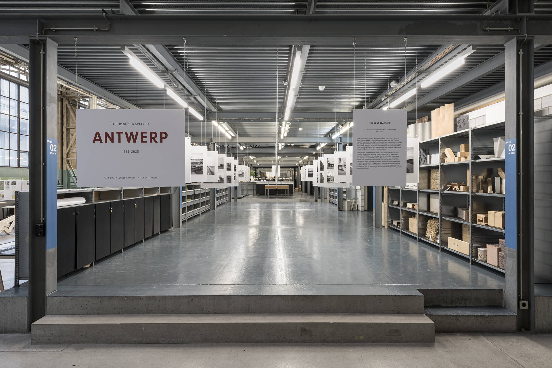 Ausstellung Antwerp, The Road Traveled, Halle 190, zhaw Archi